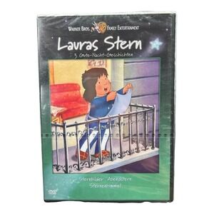 Warner Bros DVD Lauras Stern Bedtime Story German Family Animated‎ New Sealed